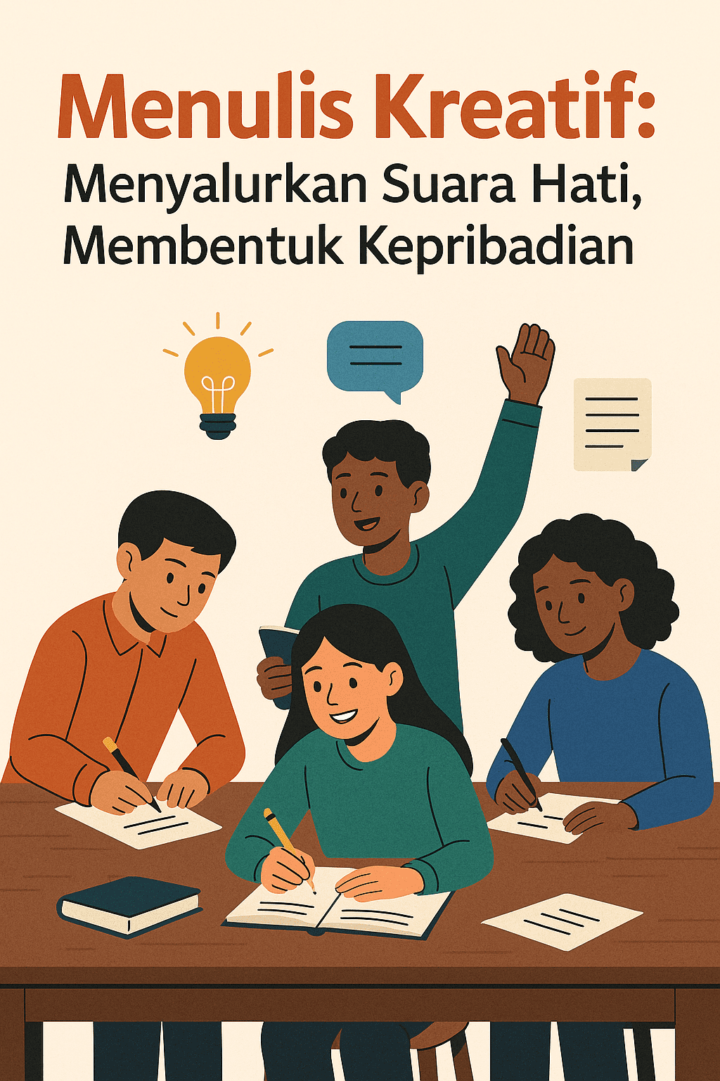 Menulis Kreatif: Menyalurkan Suara Hati, Membentuk Kepribadian