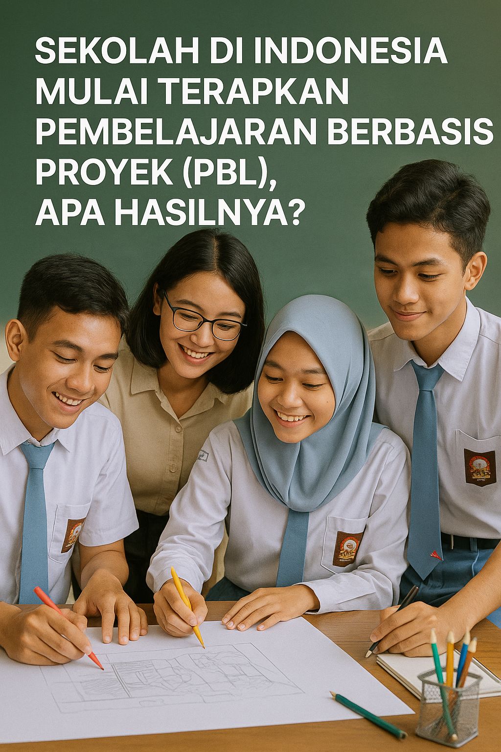 Sekolah di Indonesia Mulai Terapkan Pembelajaran Berbasis Proyek (PBL), Apa Hasilnya?