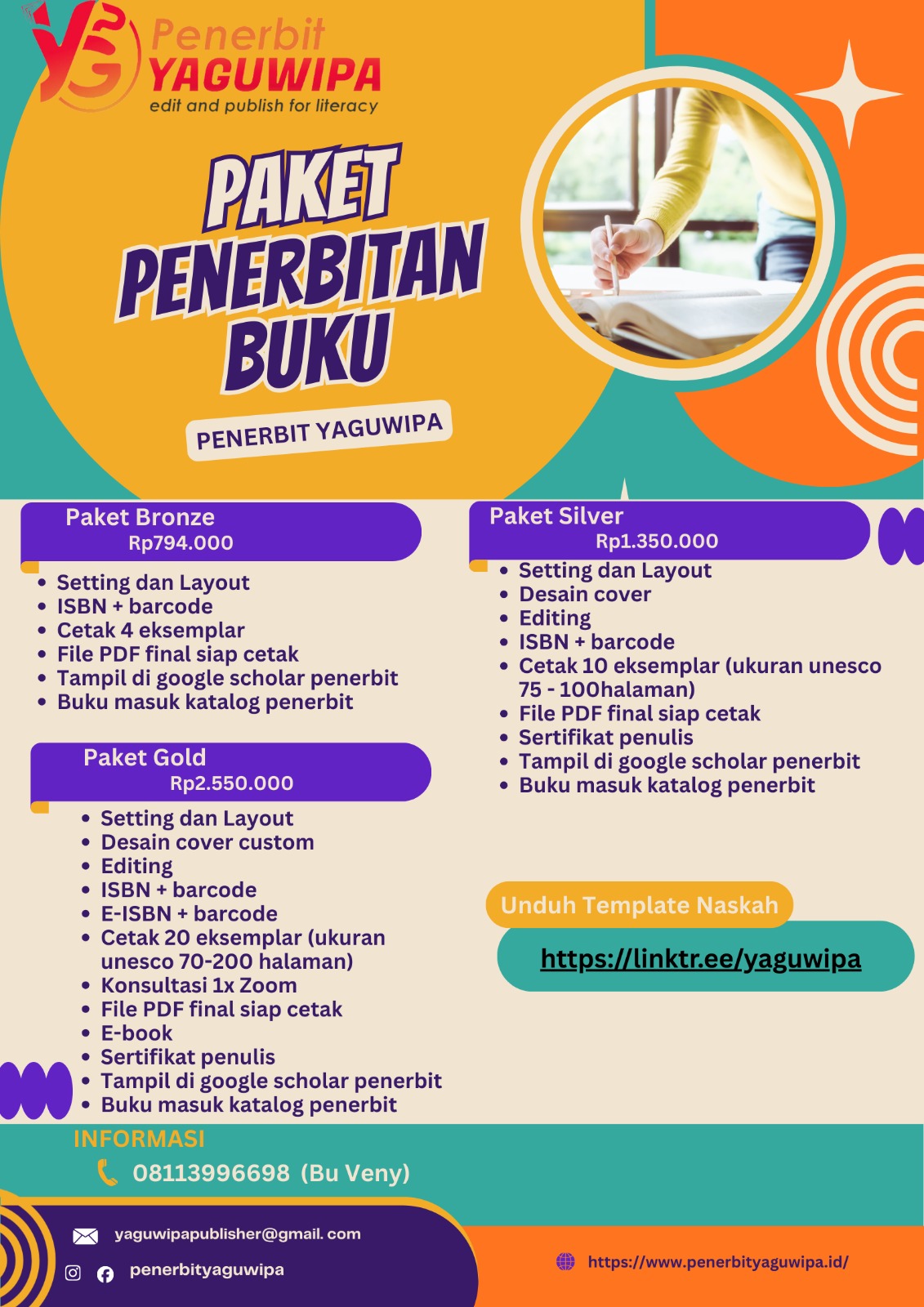 Penerbit Yaguwipa Hadirkan Paket Penerbitan Buku Lengkap dan Terjangkau untuk Penulis Indonesia