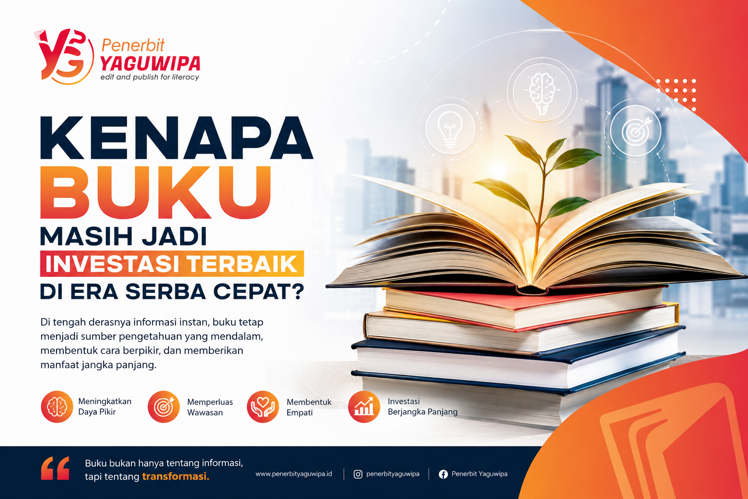 Kenapa Buku Masih Jadi Investasi Terbaik di Era Serba Cepat
