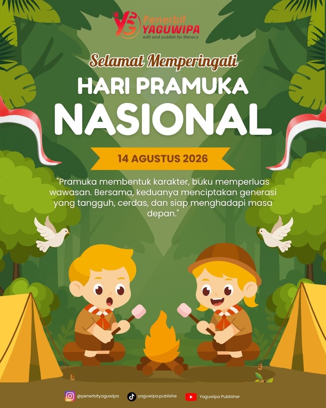 Memperingati Hari Pramuka Nasional 2026, Semangat Membentuk Generasi Tangguh dan Berkarakter  