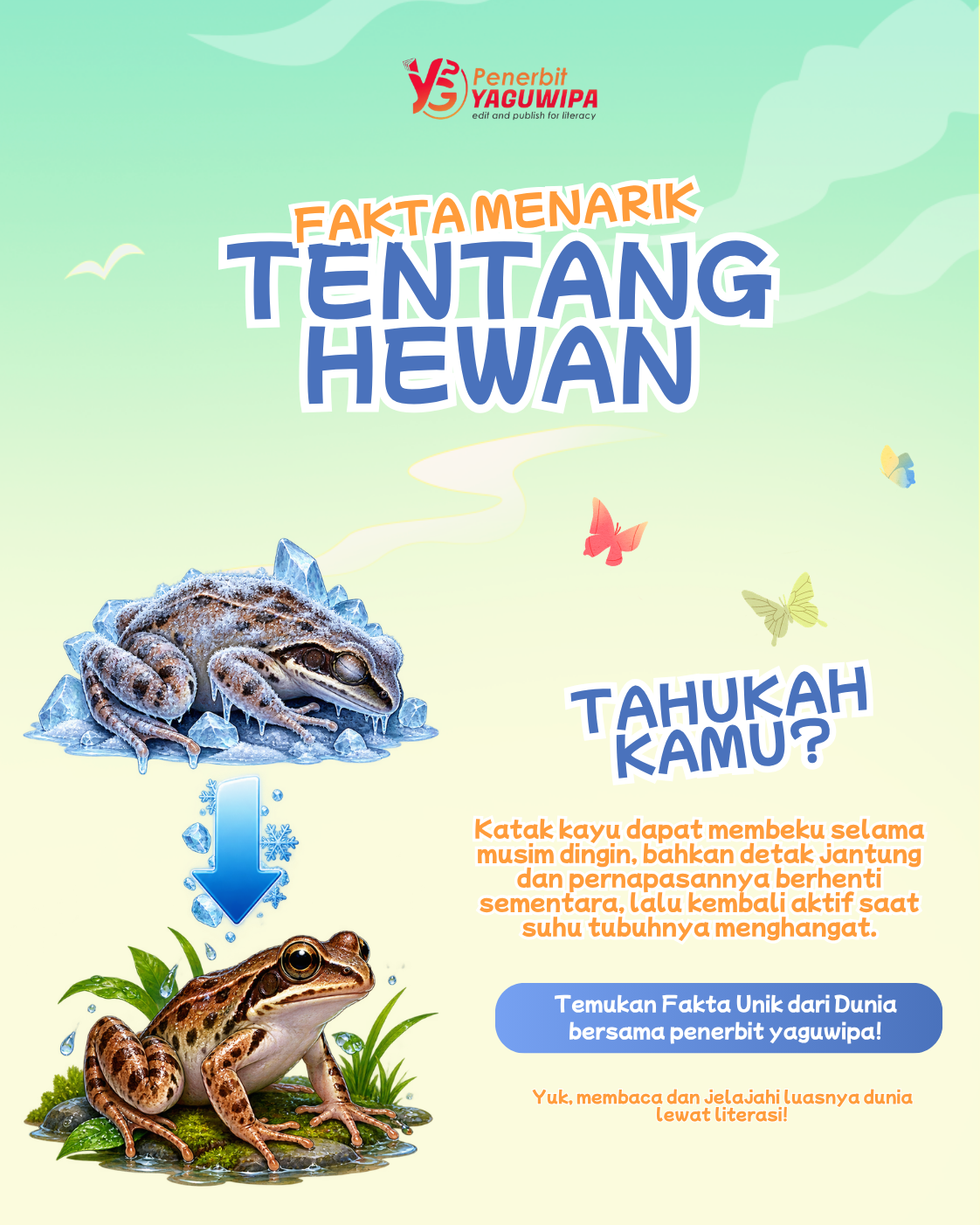 Katak yang Bisa Membeku dan Hidup Kembali, Bagaimana Bisa?