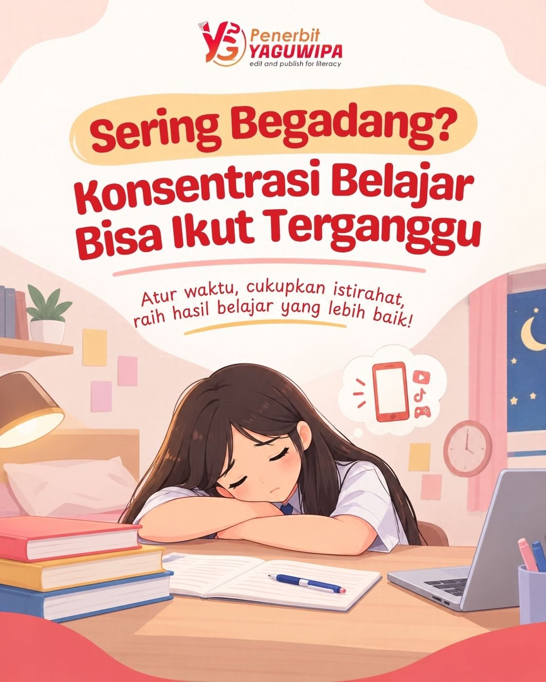 Sering Begadang? Konsentrasi Belajar Bisa Ikut Terganggu