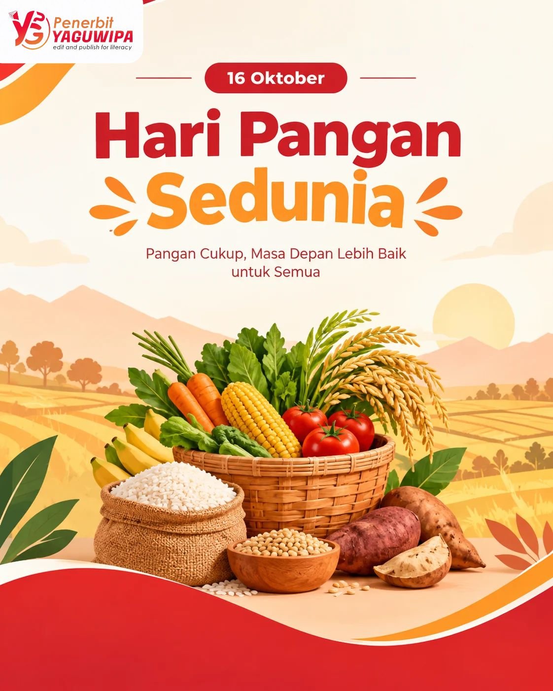Hari Pangan Sedunia 16 Oktober, Momentum Tingkatkan Kesadaran Ketahanan Pangan