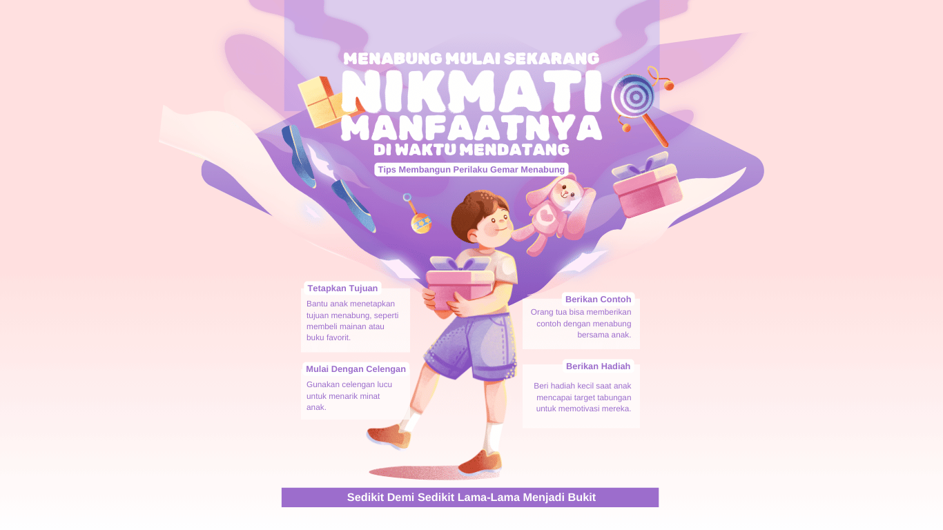 Manfaat Membaca dalam Meningkatkan Rasa Menabung Sejak Dini
