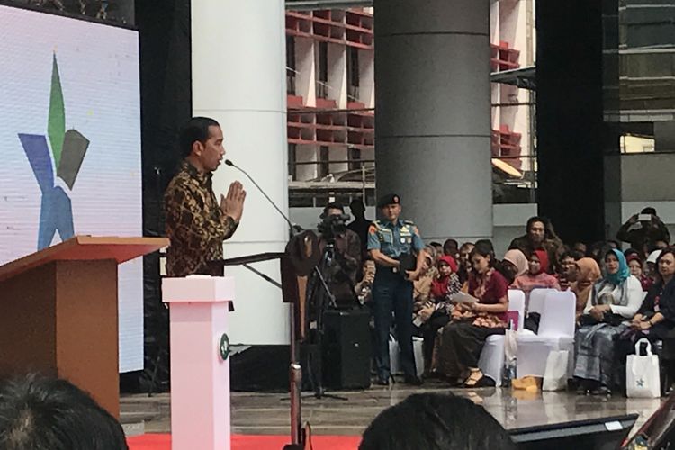 Jokowi Resmikan Gedung Perpustakaan Nasional Tertinggi Di Dunia