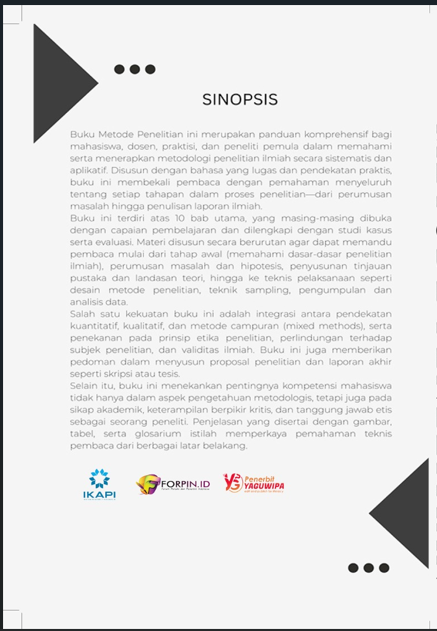 Metode Penelitian cover belakang