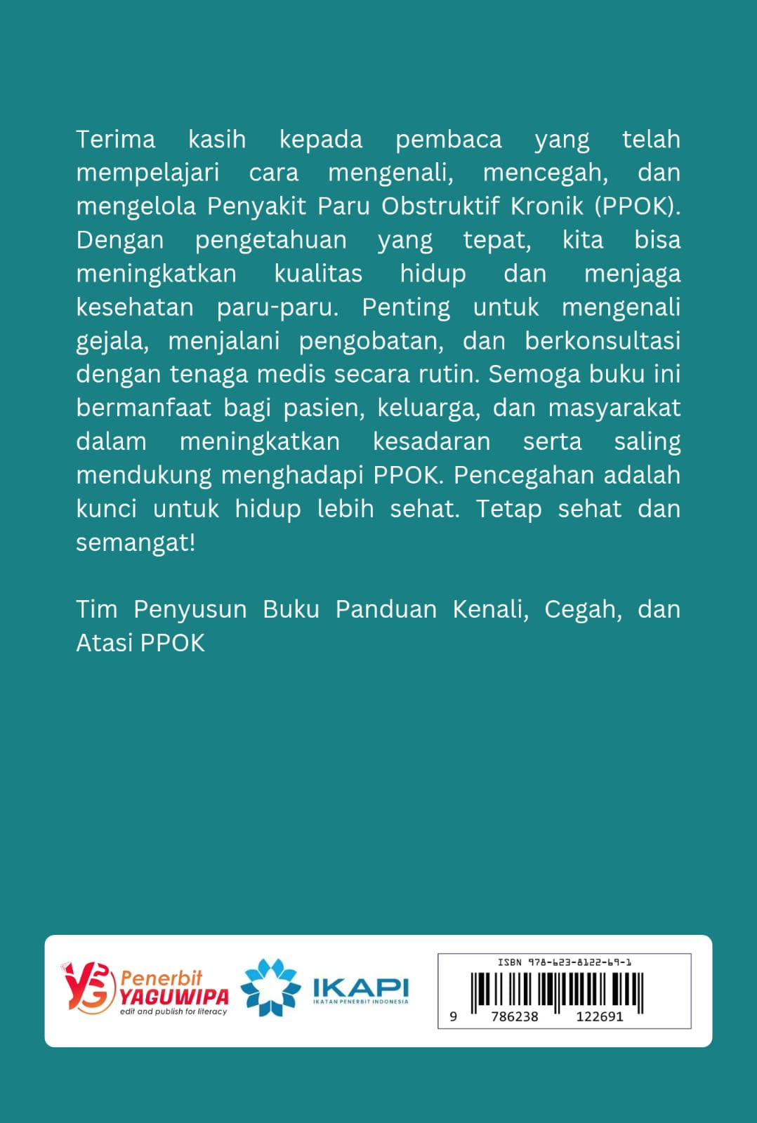 Kenali, Cegah, dan Atasi Penyakit Paru Obstruktif Kronis cover belakang