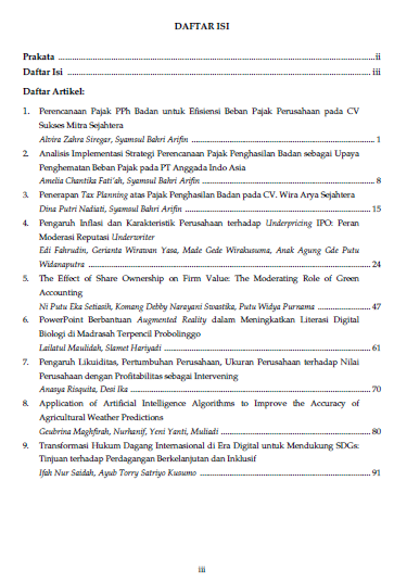 Proceeding Engineering, Management, and Economics Conference 2025 daftar isi