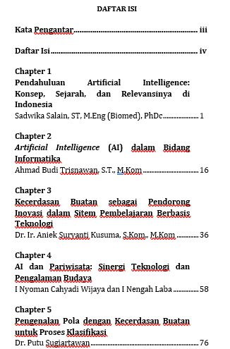 Produktif dengan AI: Transformasi Profesi di Indonesia daftar isi